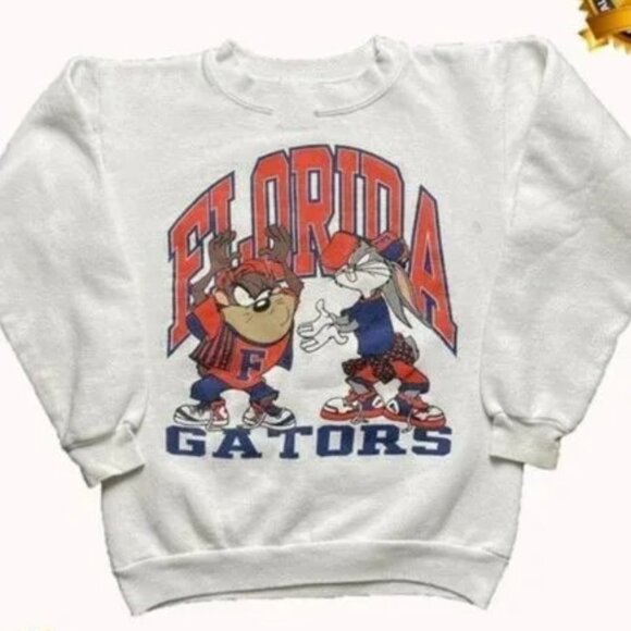 Vtg NCAA Florida Gators Looney Tunes Shirt, University Of Florida Shirt1 - Picture 1 of 2